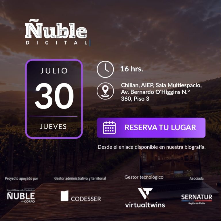 Ñuble Digital abre convocatoria para impulsar la transformación digital de empresas turísticas de la región