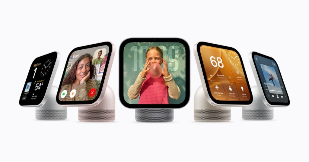 Línea de colores de Apple HomeView