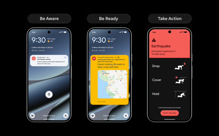 Las alertas de sismos de Android llegan a más de 200 países y regiones