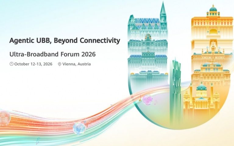 Imagen de Huawei del Ultra-Broadband Forum 2026