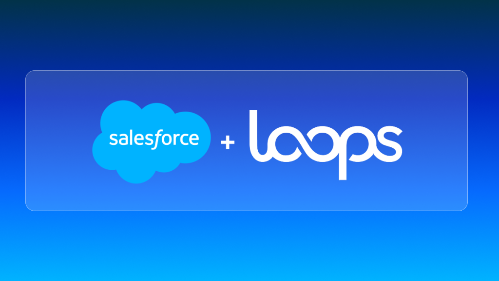 Logos de Salesforce y Loops